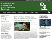 Tablet Screenshot of fiscalitatjusta.cat